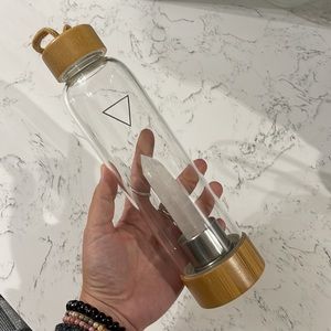 Bamboo Crystal Water Bottle